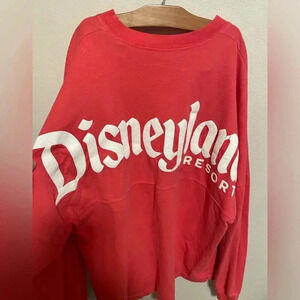 Disney Parks Disneyland Resort Puff Print Spirit‎ Jersey Size Medium Coral